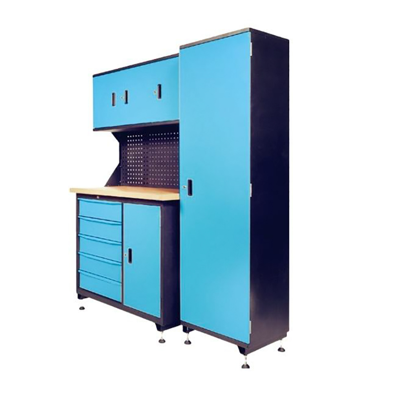 Armoire de rangement de garage standard à une porte avec panneau suspendu GLG4000