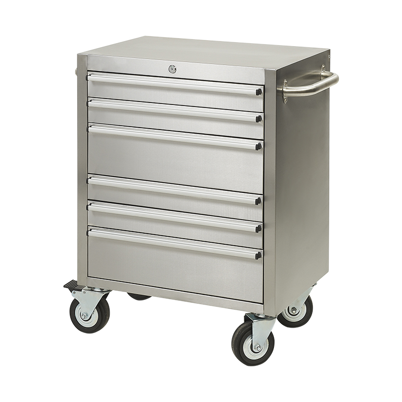 Armoire à outils robuste en acier inoxydable à 6 tiroirs GLS2006