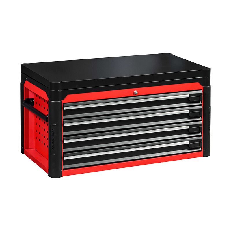 GL3404 Coffre à outils professionnel à 4 tiroirs avec système Inter-Lock avec trous latéraux