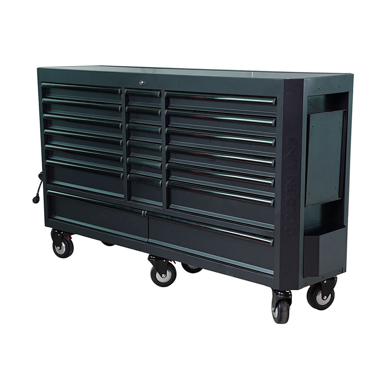 Établi pour armoire à outils GL3620XXL avec rallonge multiprise et prise