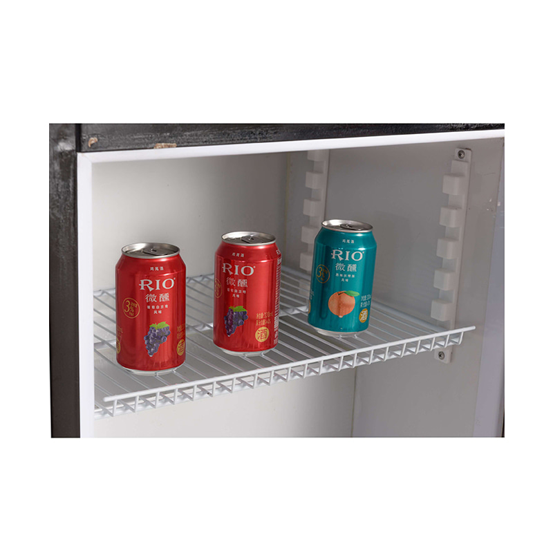 Armoire à outils en métal GL408 à 2 tiroirs avec mini-réfrigérateur