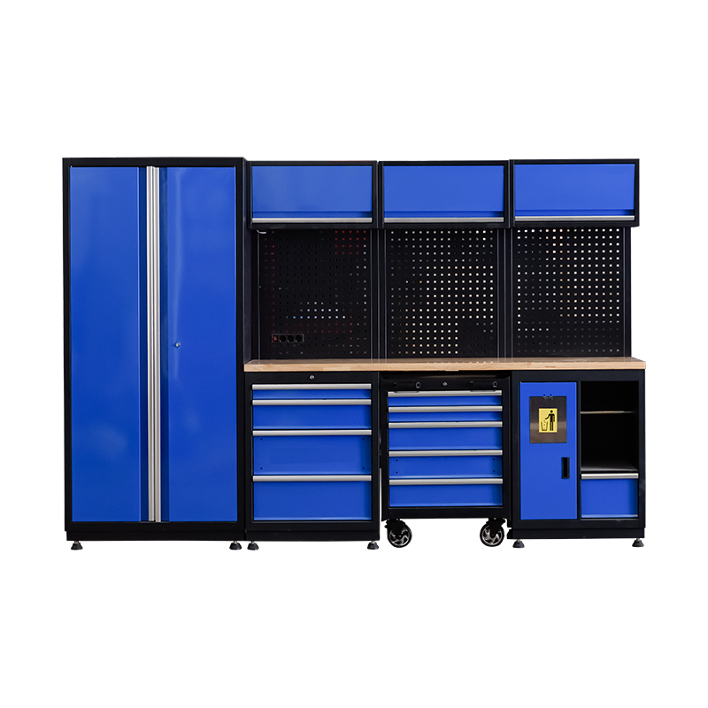GLG6000X personnalisé combiné multifonctionnel en acier Garage armoire à outils de stockage meubles de laboratoire établi en bois inoxydable