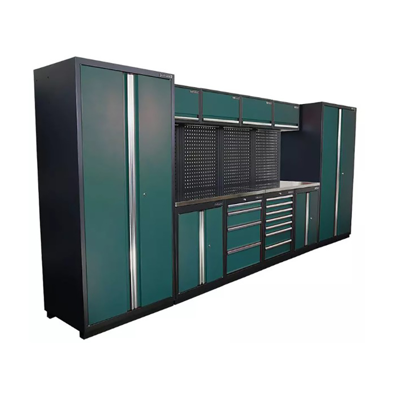 GLG6000X personnalisé combiné multifonctionnel en acier Garage armoire à outils de stockage meubles de laboratoire établi en bois inoxydable
