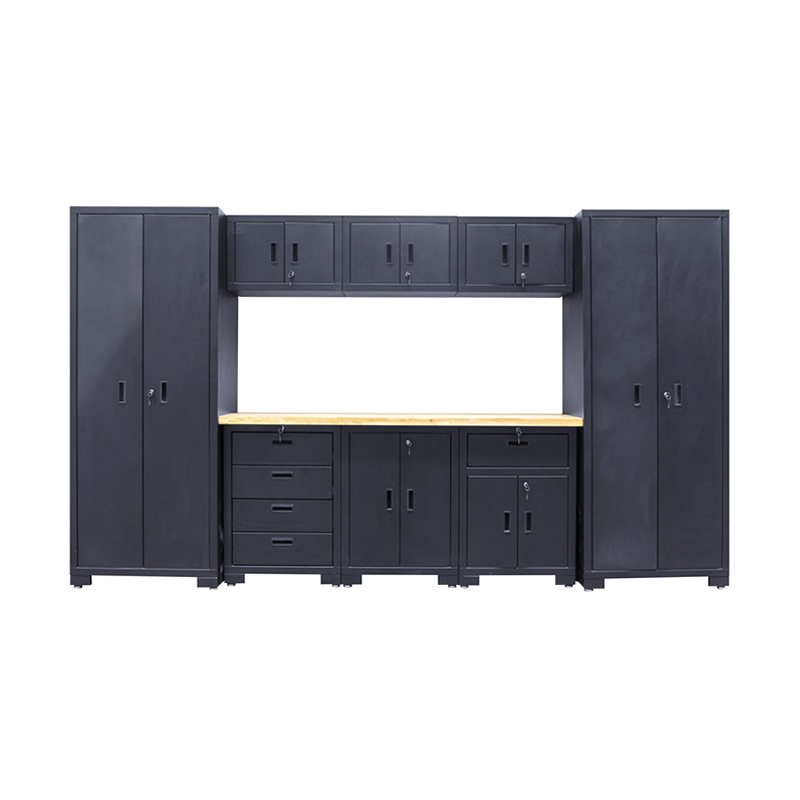 Meuble de rangement de garage standard de grande taille ferme GLG5000A avec table en bois