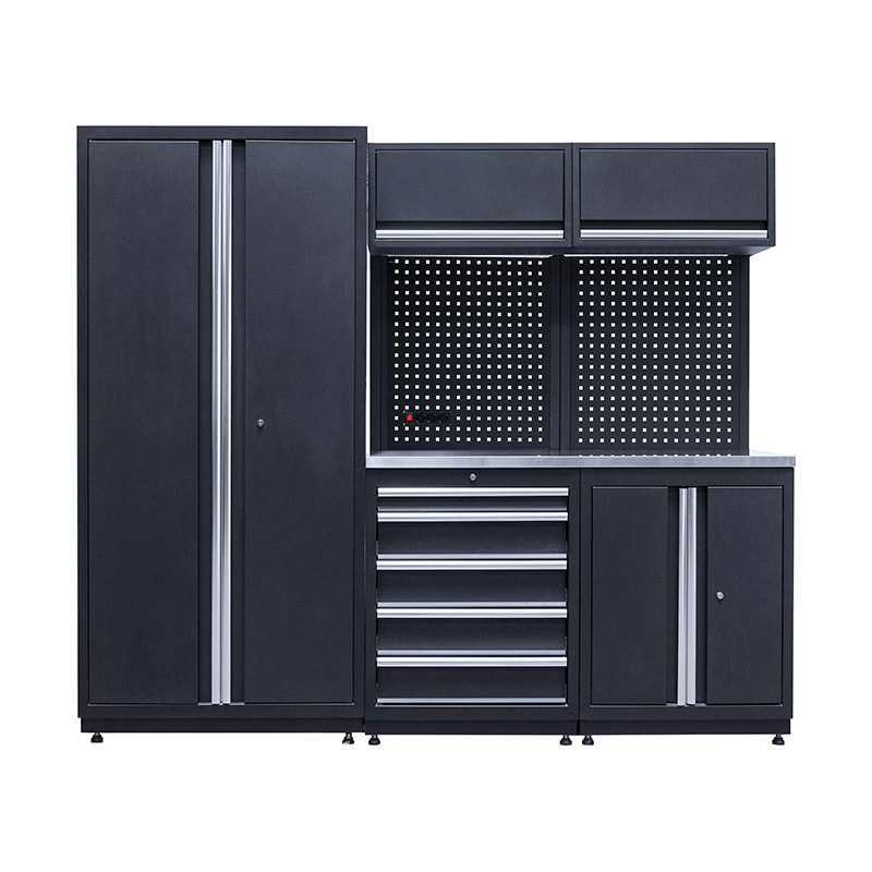 GLG6000E Établi de garage haut de gamme, poste de travail, armoire à outils, coffre à outils