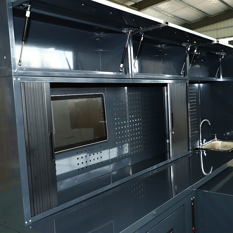 Meuble de rangement de garage intelligent professionnel GLG8000 avec réservoir d'eau