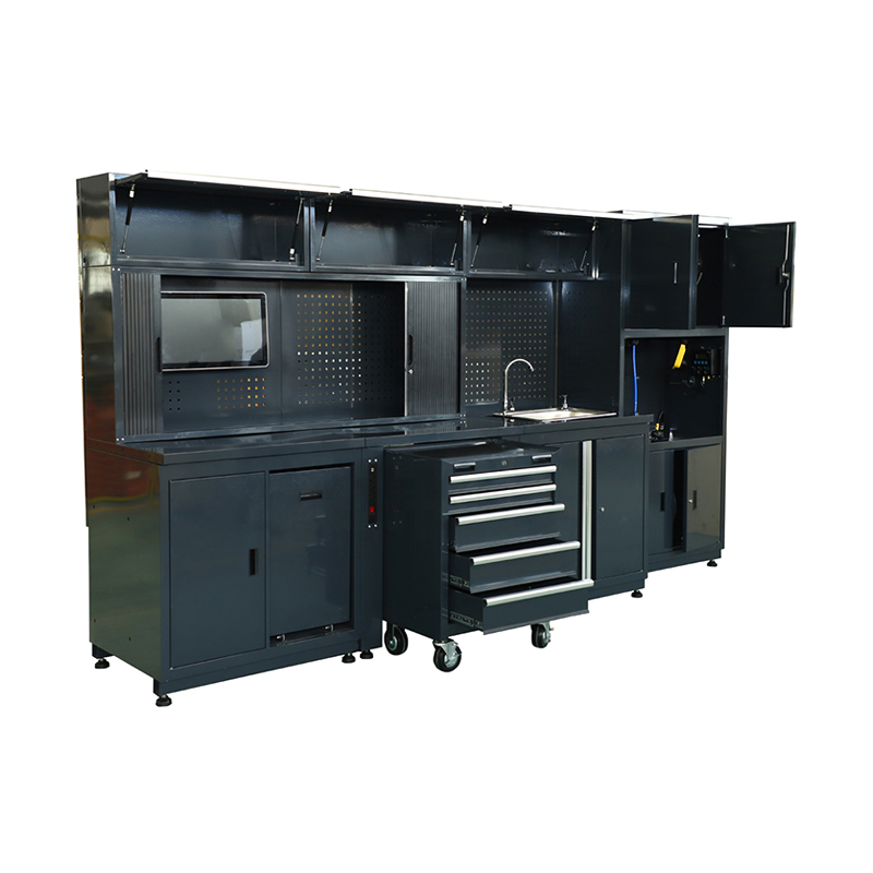 Meuble de rangement de garage intelligent professionnel GLG8000 avec réservoir d'eau