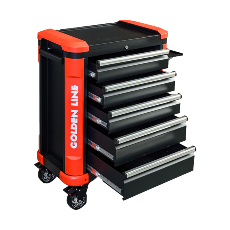 Combinaison de boîte à outils en métal de taille moyenne pour garage GL 3504 et GL3505 avec roulettes