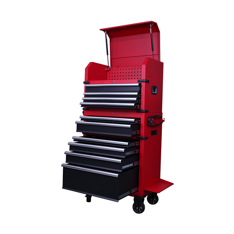 Combinaison de rangement avec tiroirs GL3704 et GL3706, boîte à outils Portable en fer robuste