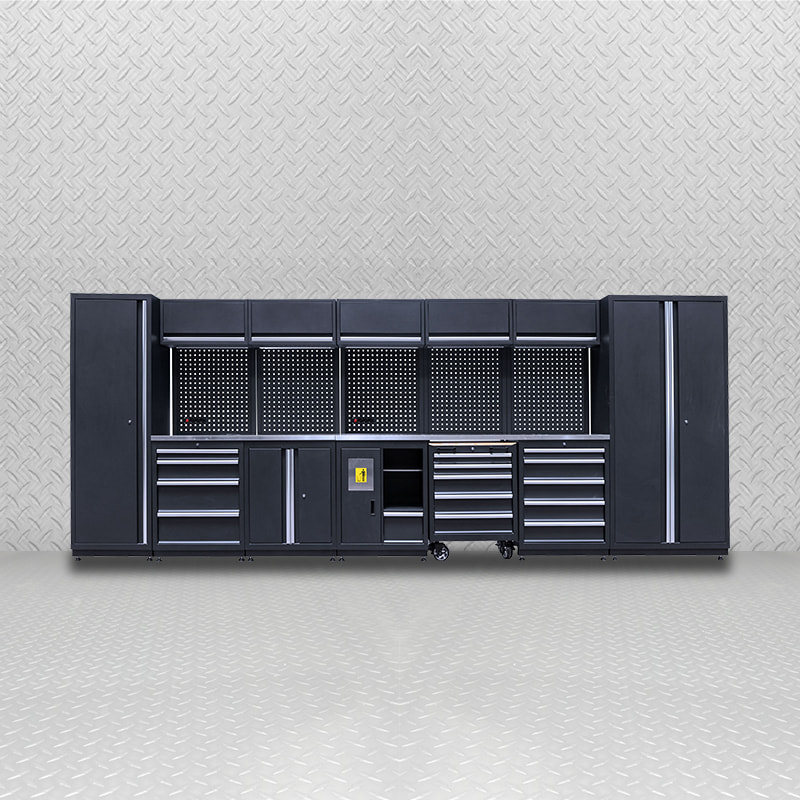 Armoire à outils de rangement de Garage multifonction amovible GLG6000A, établi en acier inoxydable