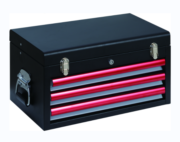 GL109 Boîte à main portable robuste à 3 tiroirs