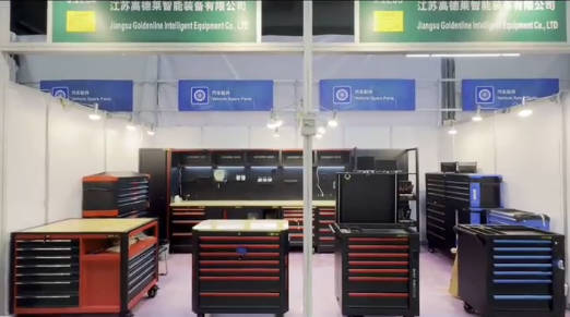 Goldenline présente des solutions d'outils intelligents au 2025 Canton Fair